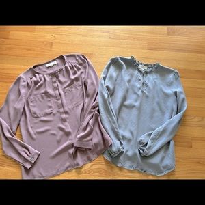 🛍Loft Bundle 2 Shirts size small